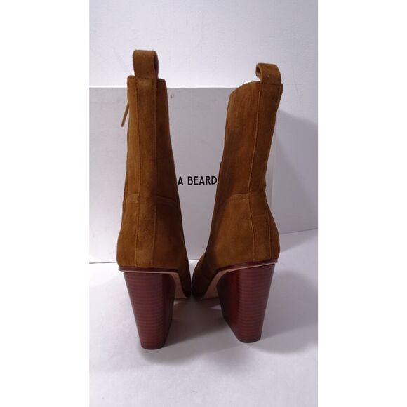 Veronica Beard Women's Logan Suede Booties Boots Hazelwood NIB 498 9.5 - Picture 14 of 15